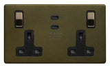 2G USB Socket with USB C+C