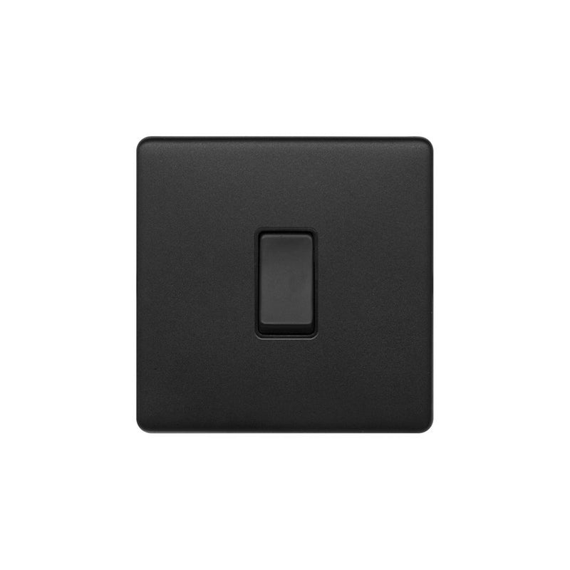 1G Intermediate 10A Switch w/ Black Insert