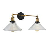 Romilly Double Funnel Wall Light