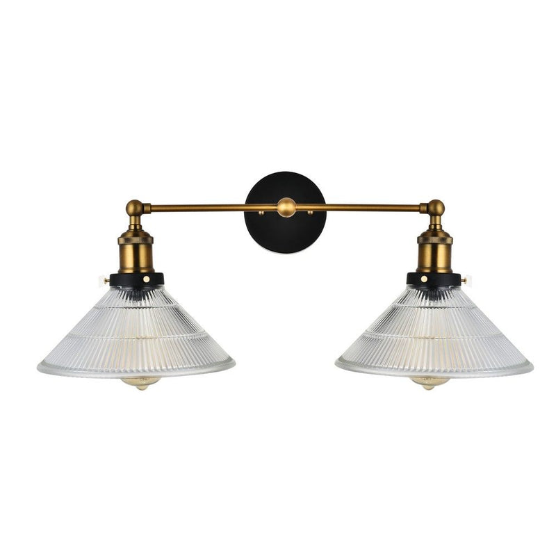 Romilly Double Funnel Wall Light