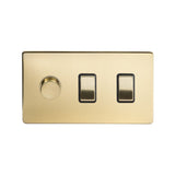 3G Light Switch w/ 1 Dimmer